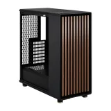 Case Fractal Design North Charcoal Black FD-C-NOR1C-01 – Mid Tower | Mặt Trước Gỗ Óc Chó | Airflow Tối Ưu